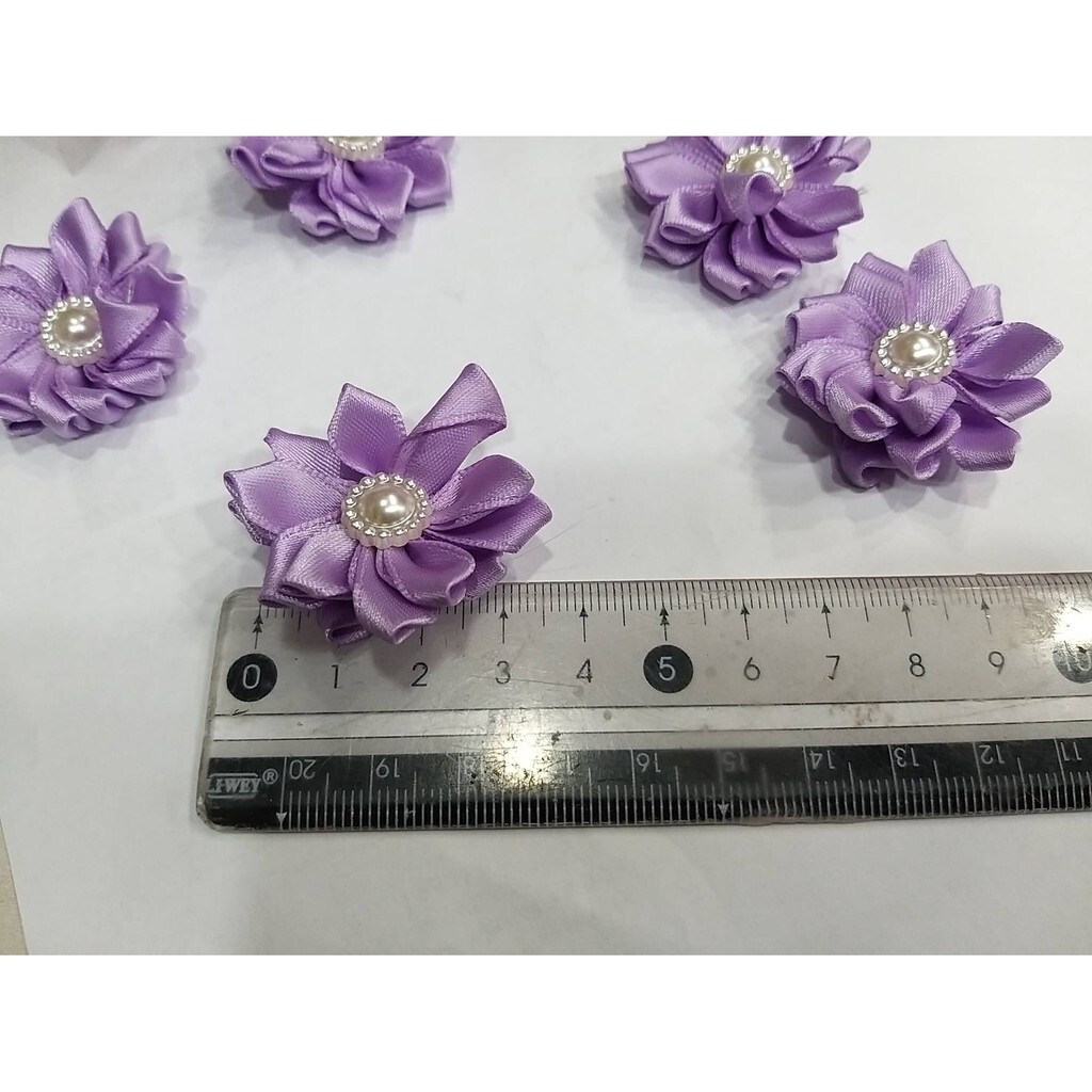 【台灣現貨速發】太陽角珠花 布花｜一次最少出貨五朵 每朵4元起｜手工材料 手工藝