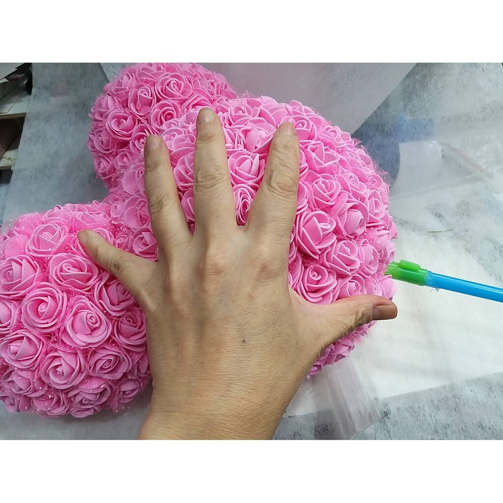 【台灣現貨速發】包紗玫瑰花米奇材料包***