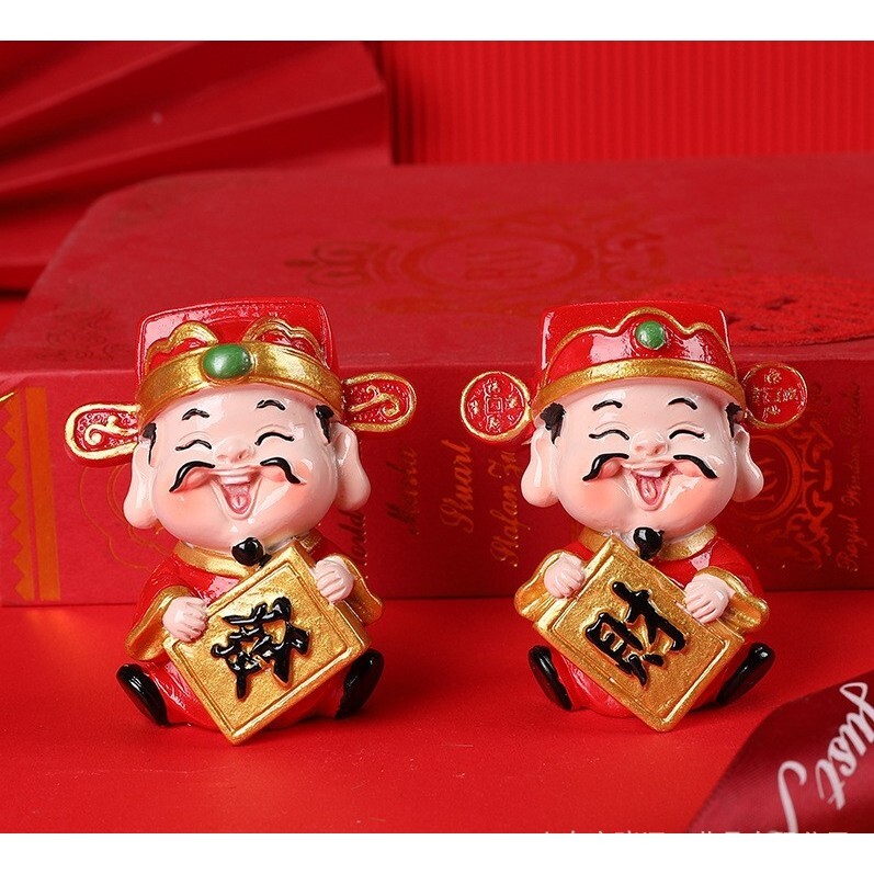 【台灣現貨速發】Q版財神 招財貓 公仔