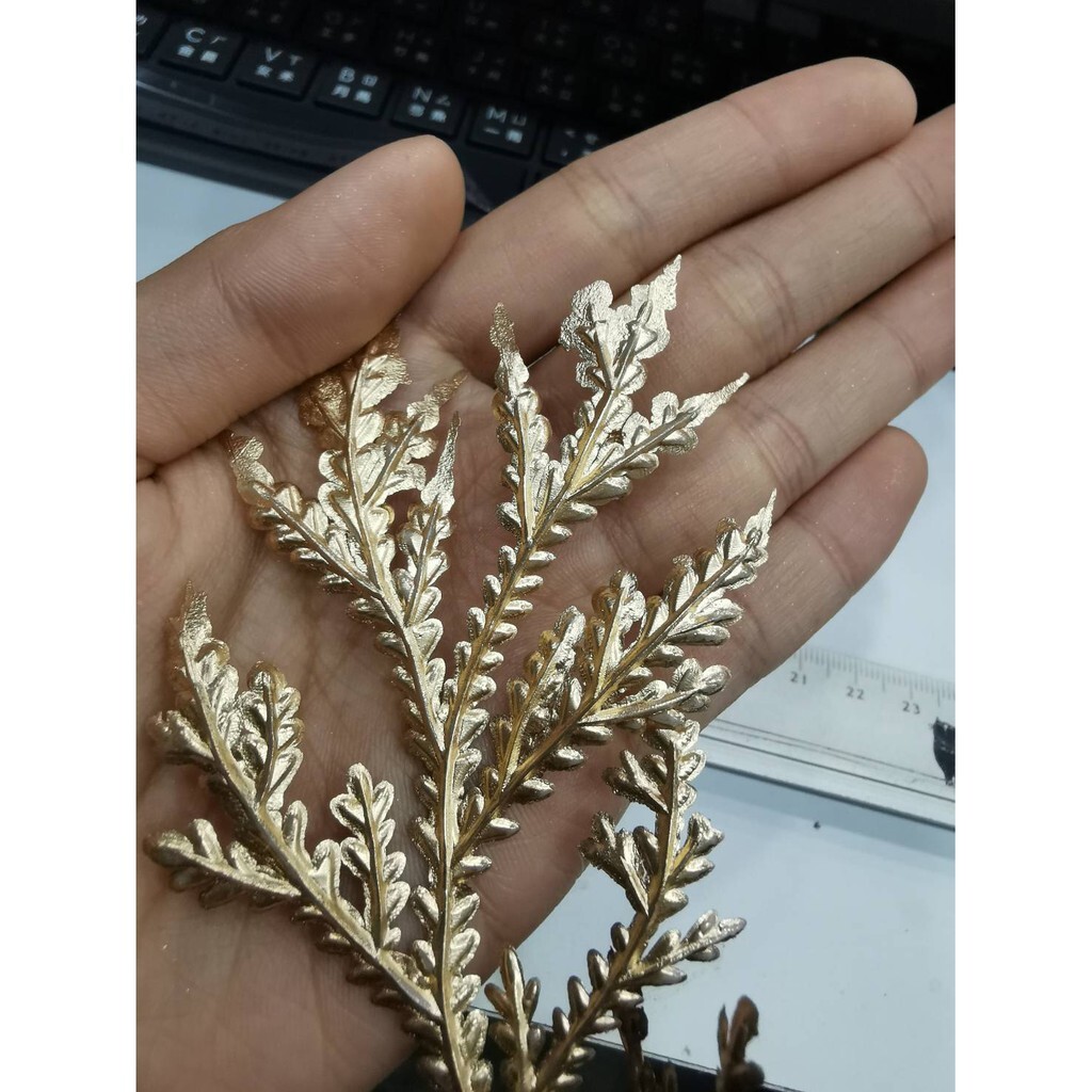 【台灣現貨速發】台灣現貨 仿真葉片｜一包有8片葉子25元**-*創意仿真**鹿角葉片 (人造)