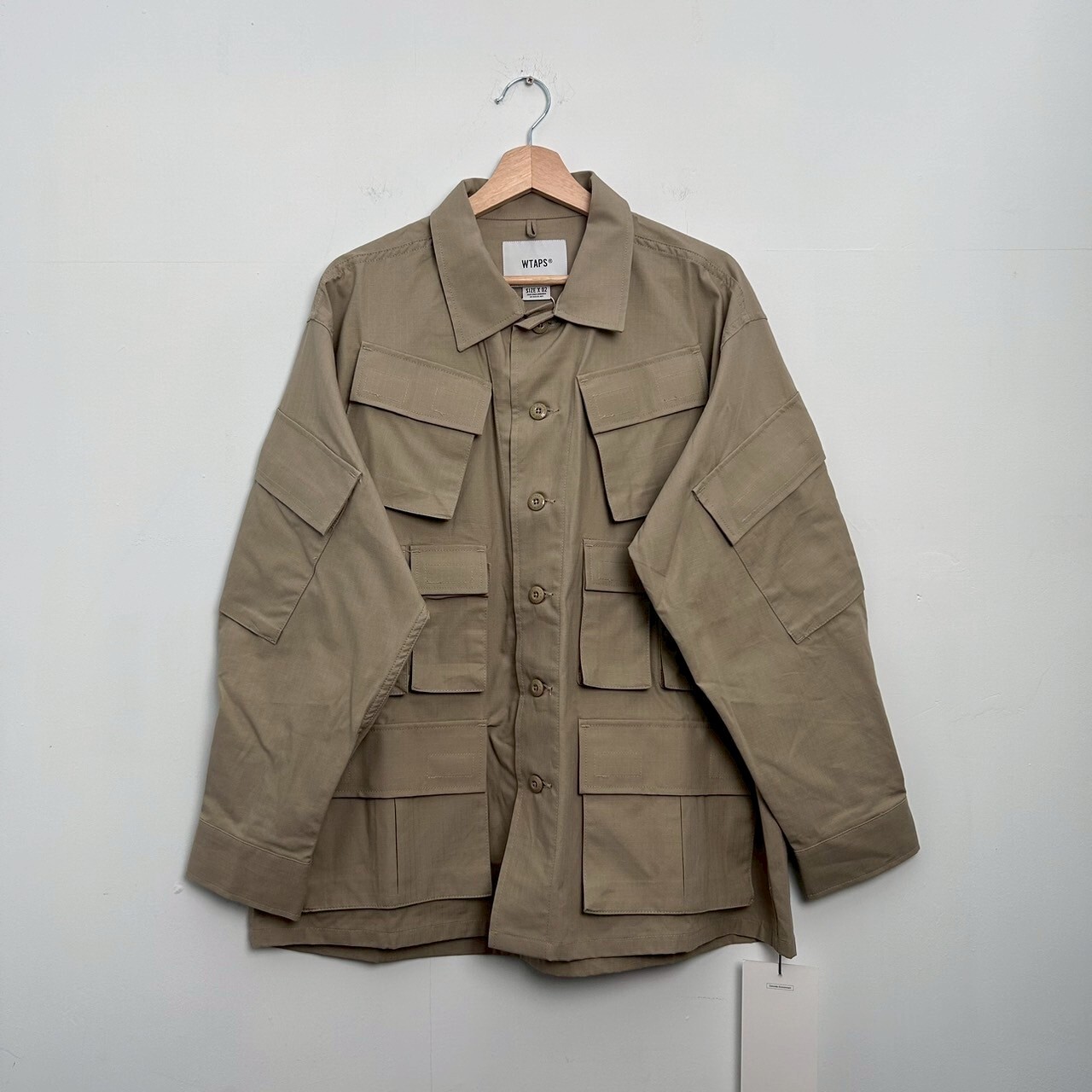 WTAPS 20AW MODULAR / LS / COTTON. RIPSTOP SIZE 2