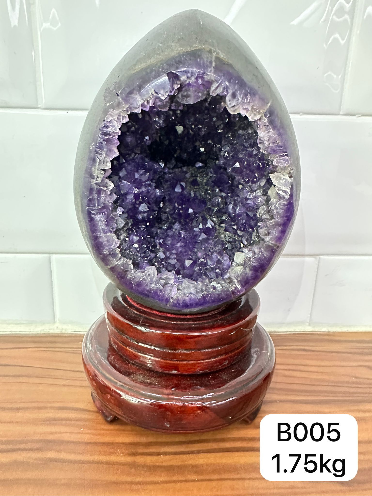 【現貨】紫晶恐龍蛋 (B005)