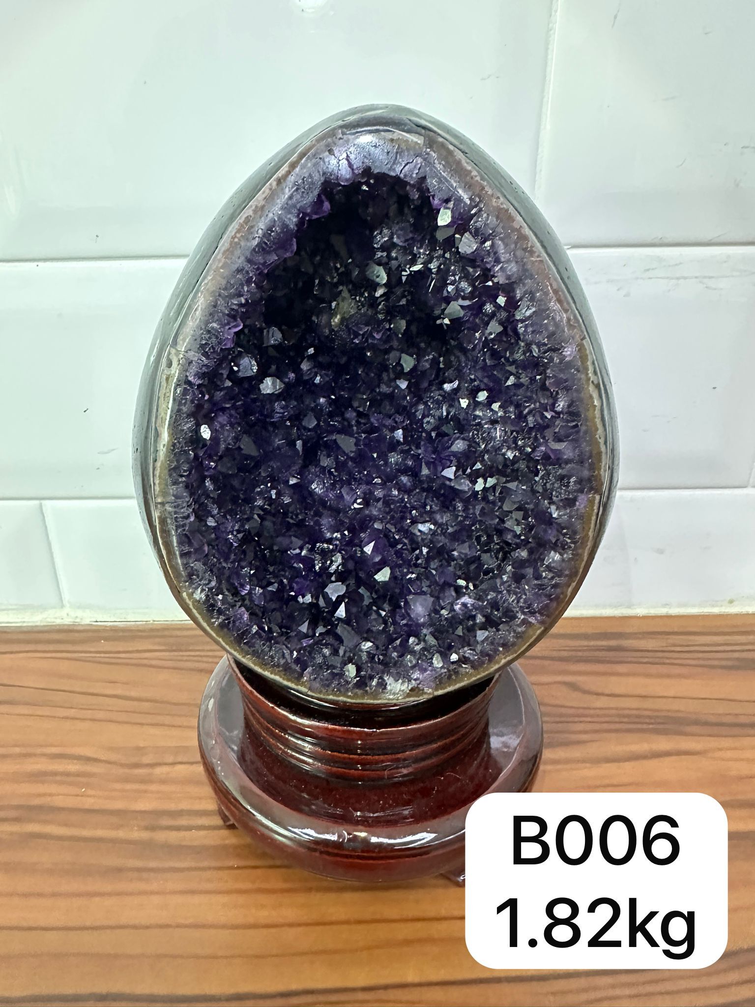 【現貨】紫晶恐龍蛋 (B006)