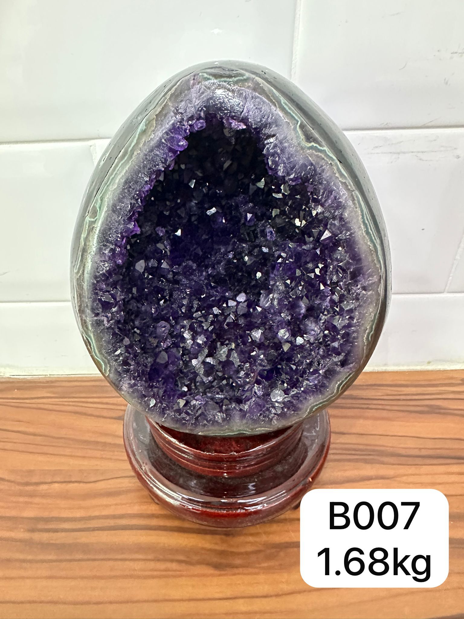 【現貨】紫晶恐龍蛋 (B007)