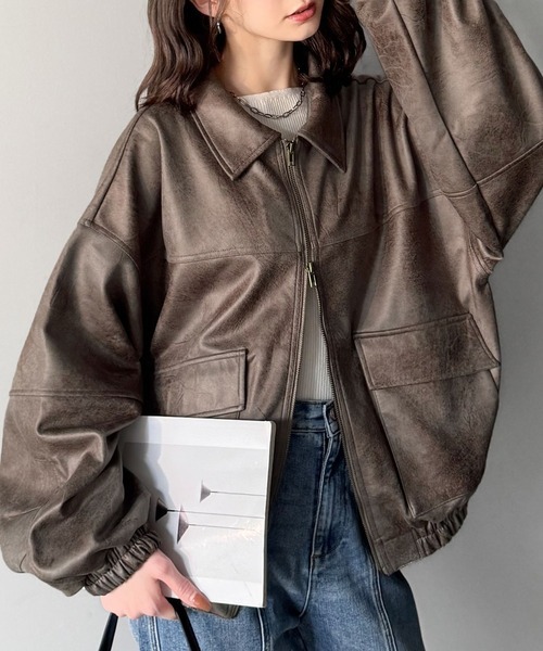 日本🇯🇵連線 JAVA 街頭復古風麂皮雙拉鍊外套 仿舊 雙拉鍊設計 寬鬆 絨面革 皮衣 外套 3色(任買兩件711免運)/預購