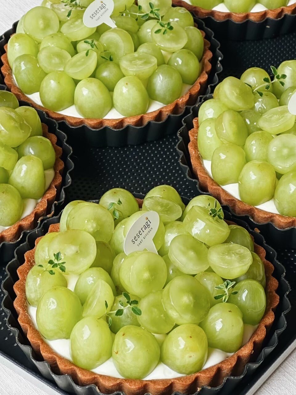 4/3(五)自取 六吋滿滿綠葡生乳塔