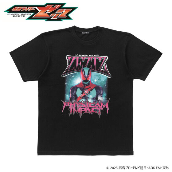 236242 Pbandai 預訂 2025/10月 仮面ライダーゼッツ　Tシャツ　ナイトユニバース柄