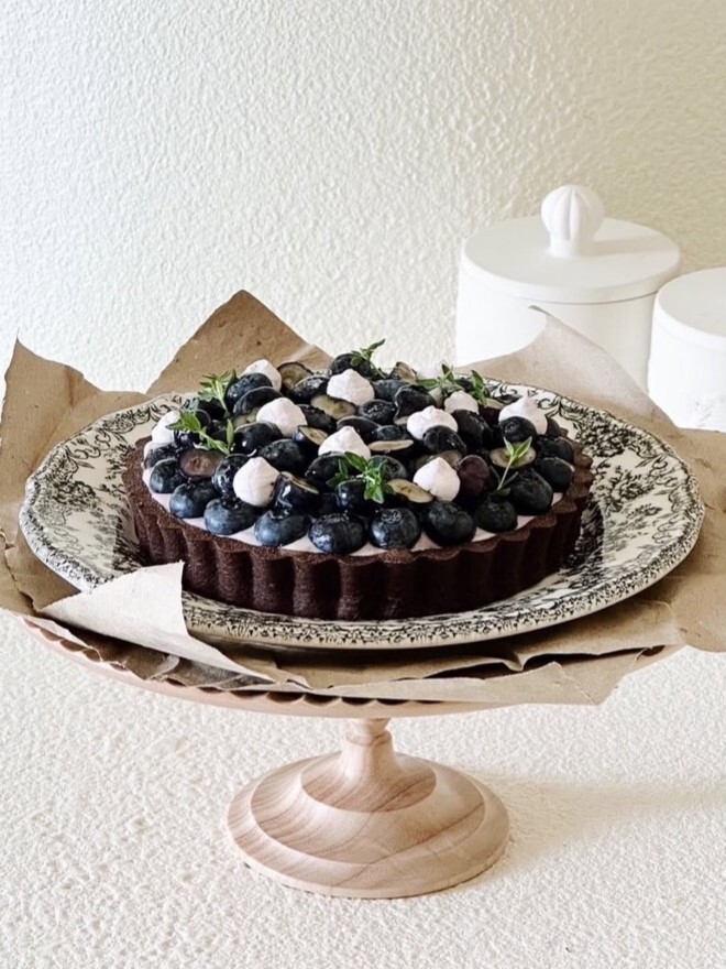 4/4(六)自取 六吋藍莓奶酥生乳塔