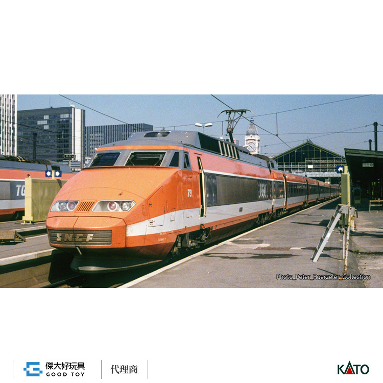 KATO 10-2084 法國國鐵 TGV Sud-Est 增結 (5輛)