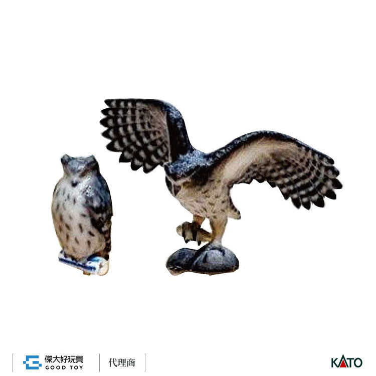 KATO 6-609 (HO) 1/87 動物 島鴞 (2入)