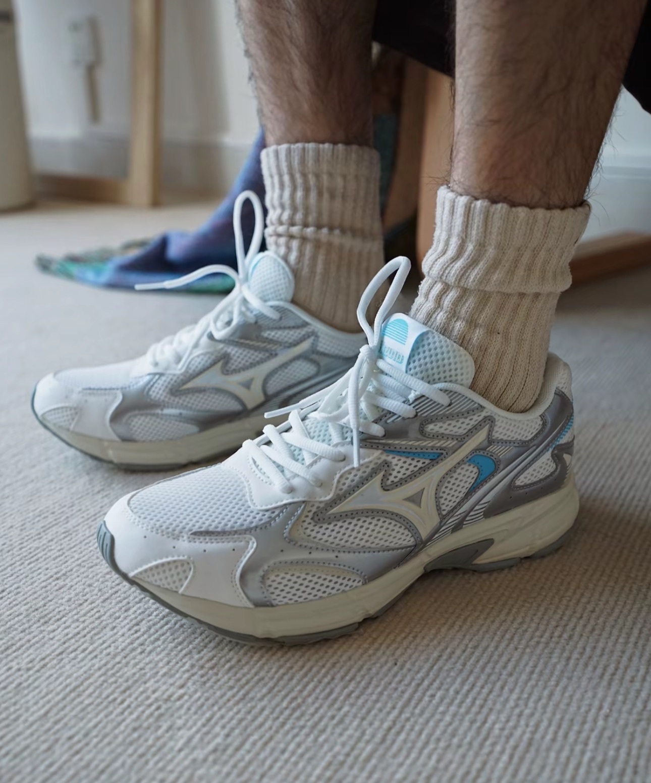 Mizuno Cyclone Speed 2K Silver White Blue 白銀藍D1GH22291