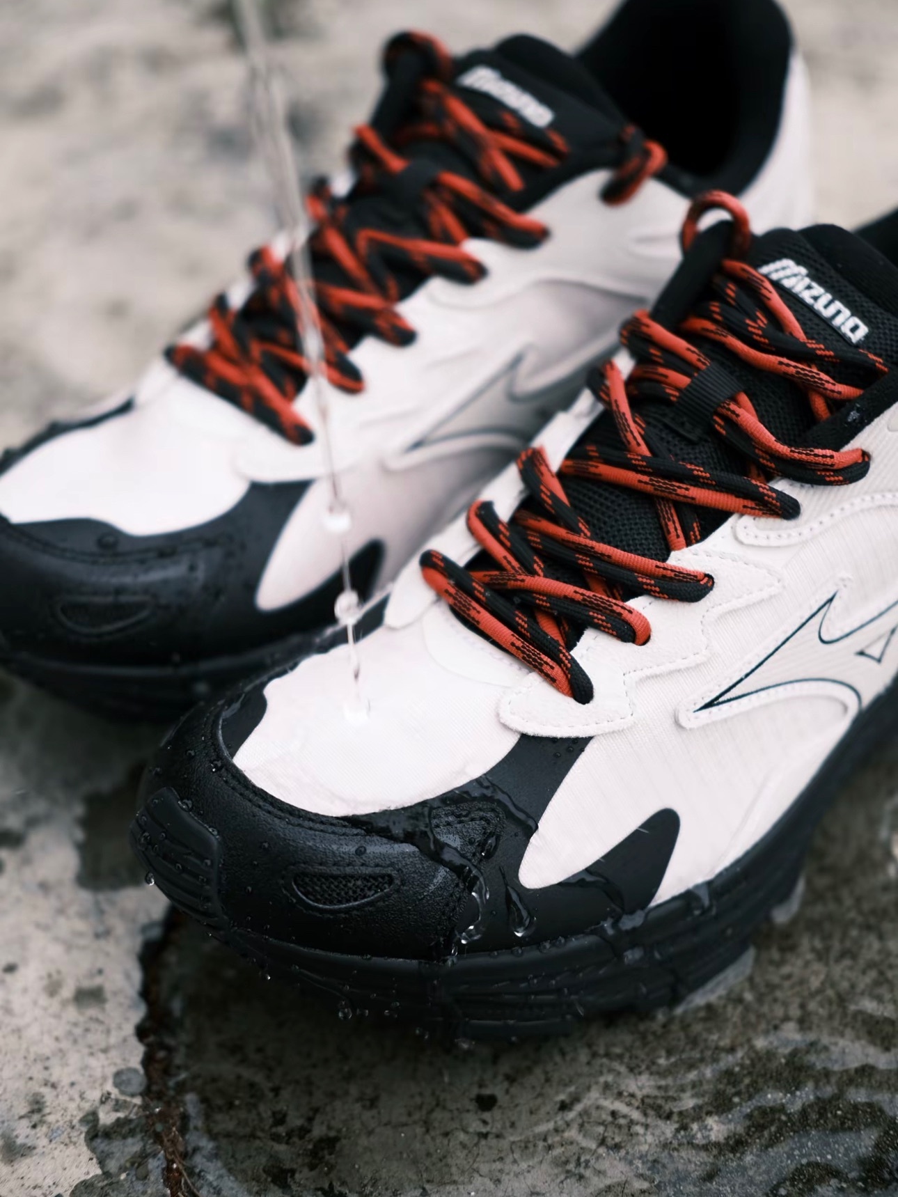 Mizuno Racer S White Black Red 山系防潑水 白黑紅 D1GH263503