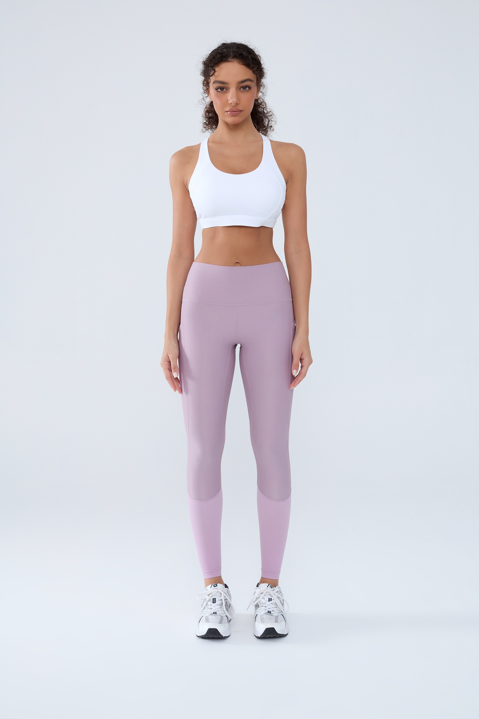 漸壓勻勻褲｜藕藕粉