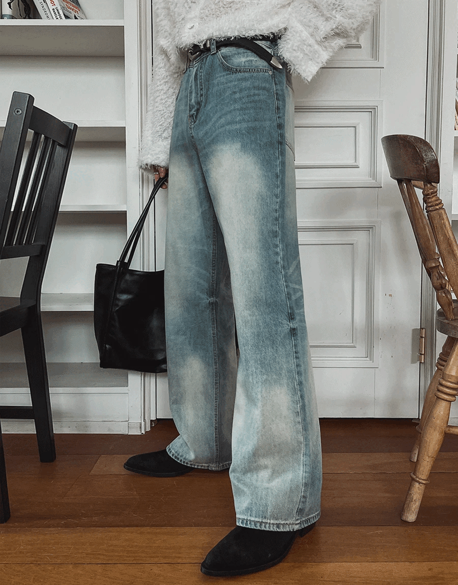 馬爾靴型牛仔褲