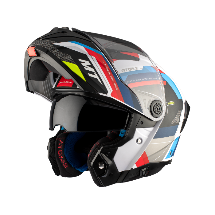 MT HELMETS ATOM 2 SV BAST A0 GLOSS WHITE 亮面