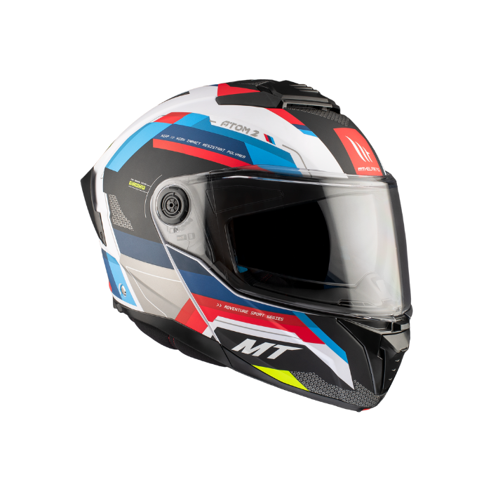MT HELMETS ATOM 2 SV BAST A0 GLOSS WHITE 亮面