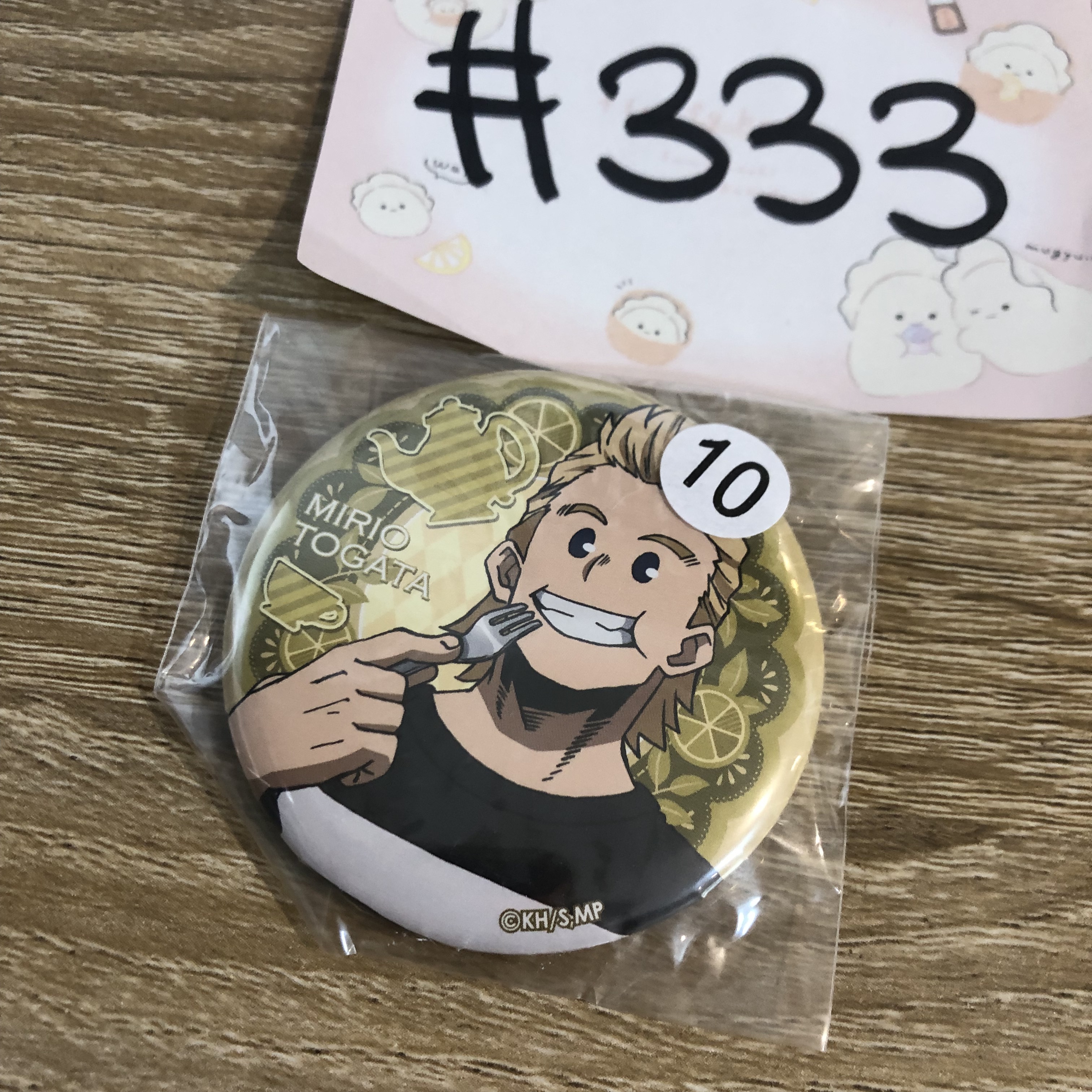 我的英雄學院 通形 襟章#333