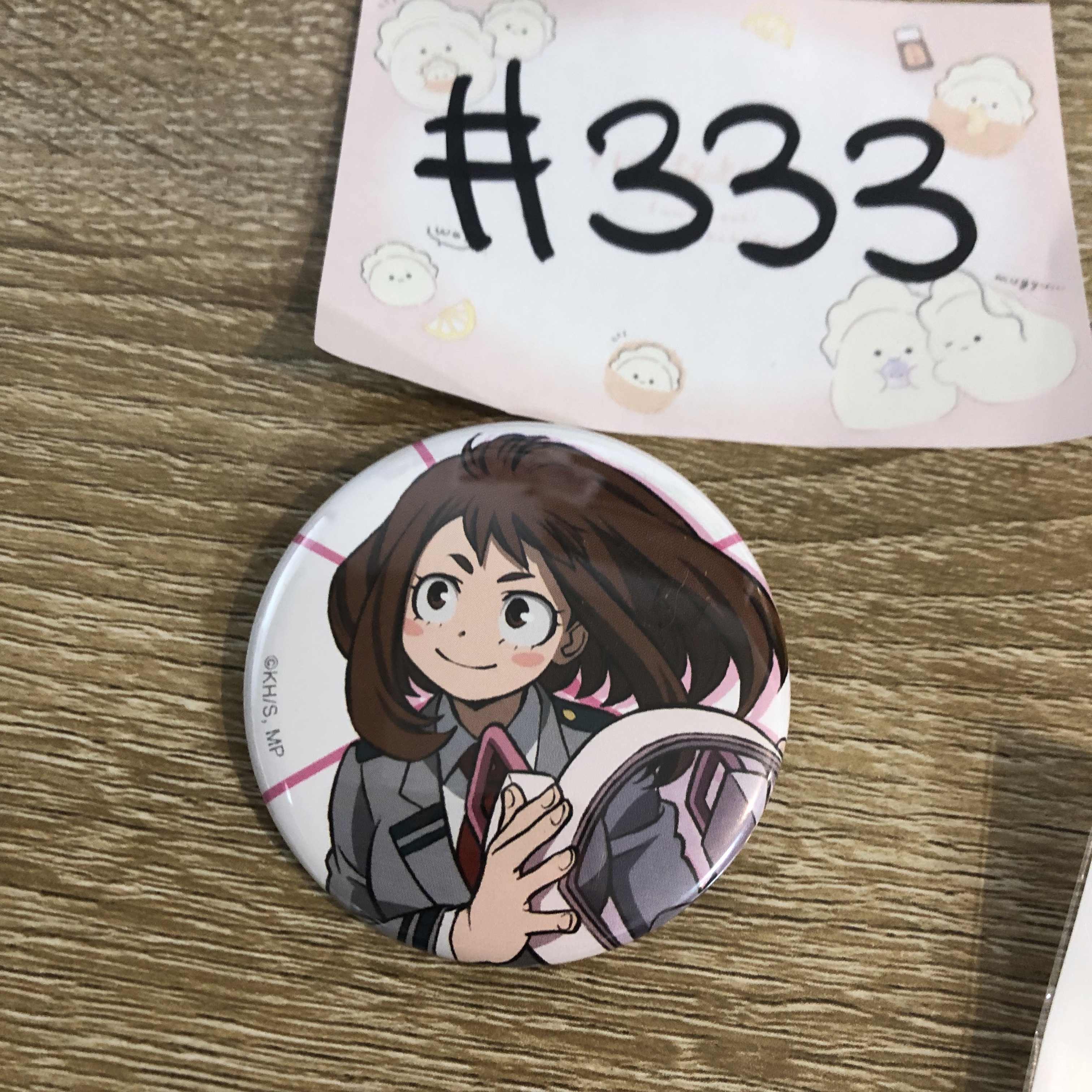 我的英雄學院  御茶子 襟章#333