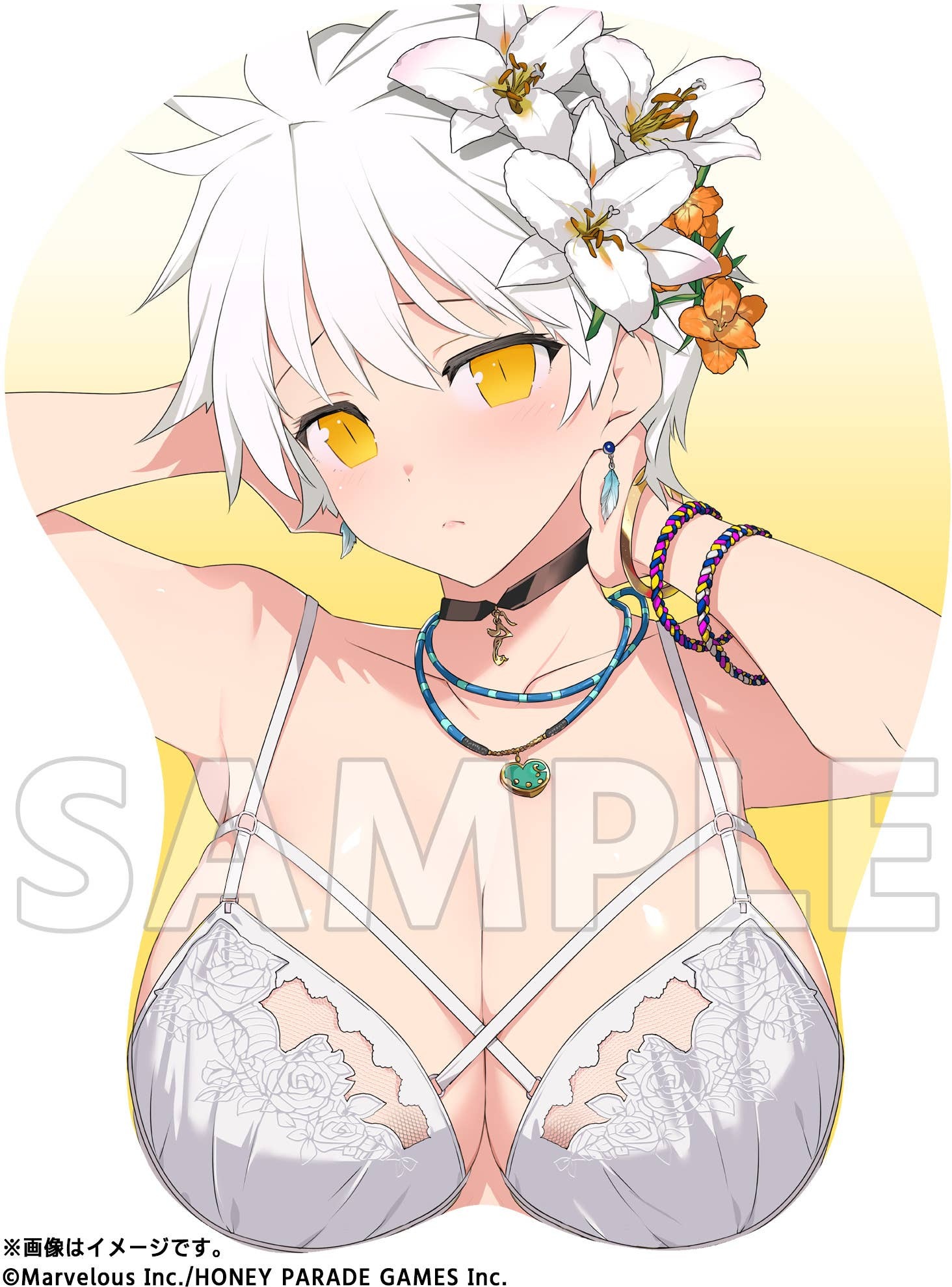 Senran Kagura Life Size Oppai Mouse Pad Miyabi