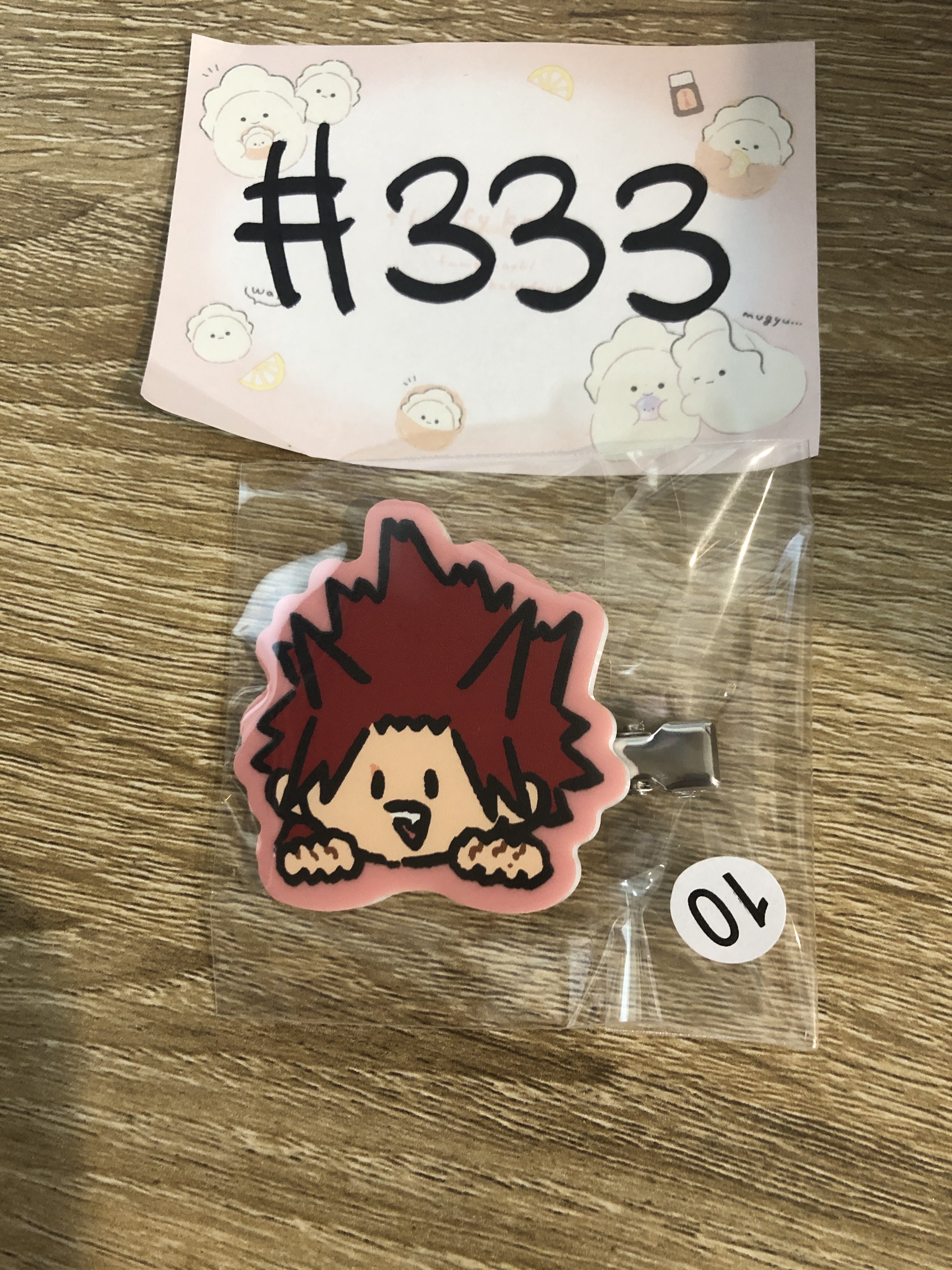 我的英雄學院   切島 髮夾#333