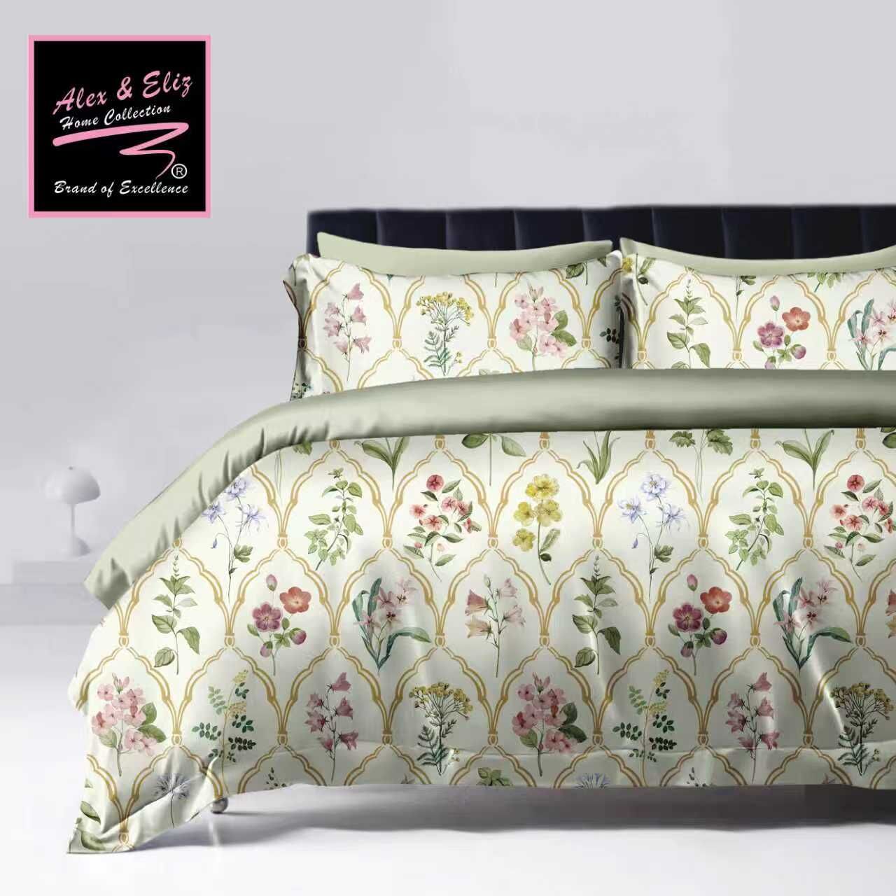 3600針全綿貢緞床品套裝 N091