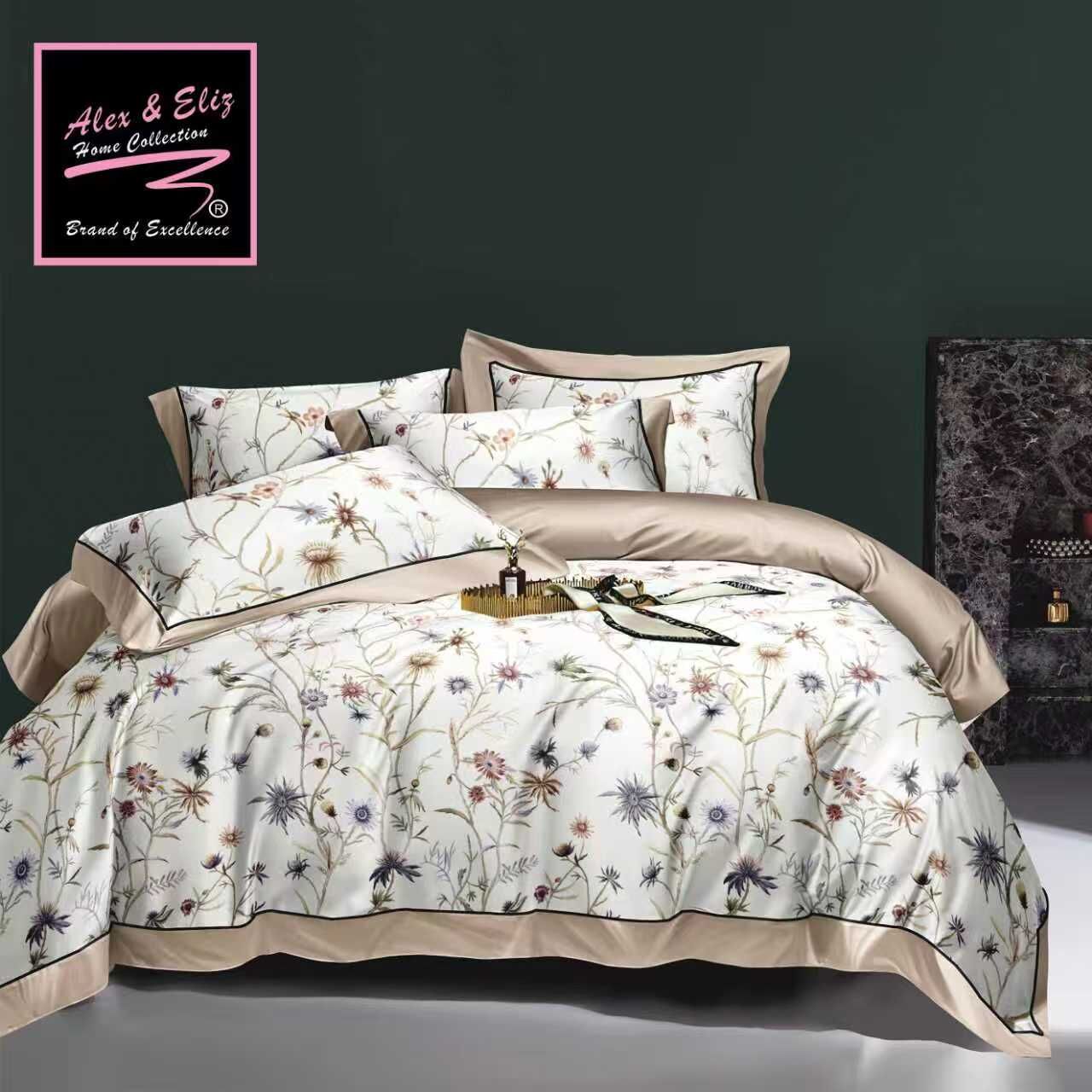 3600針全綿貢緞床品套裝 N097