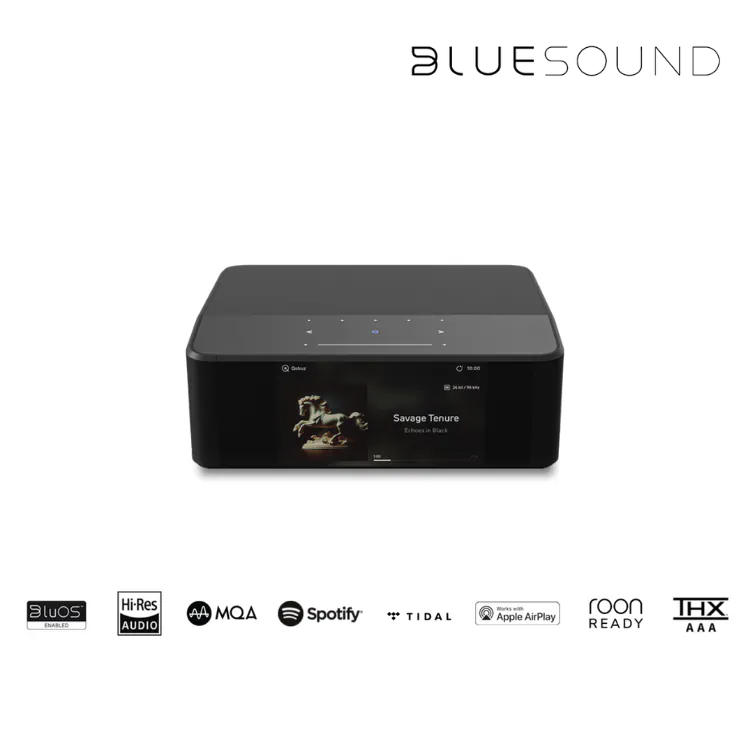 【2025 最新產品】Bluesound NODE ICON 旗艦無線多房間高清音樂串流器 DSD 256