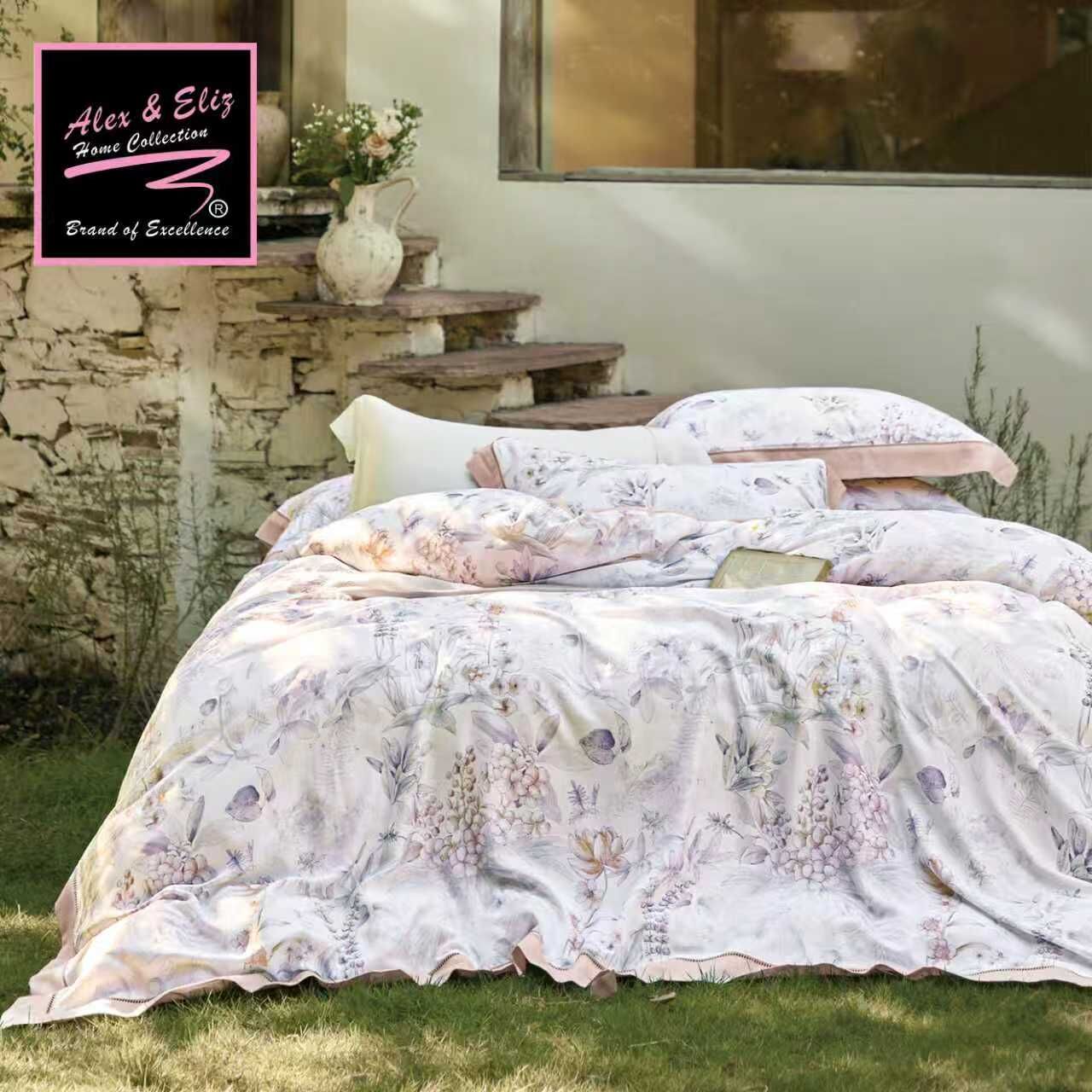 2460針<鑽石系列>柔滑純棉床笠枕袋-25191