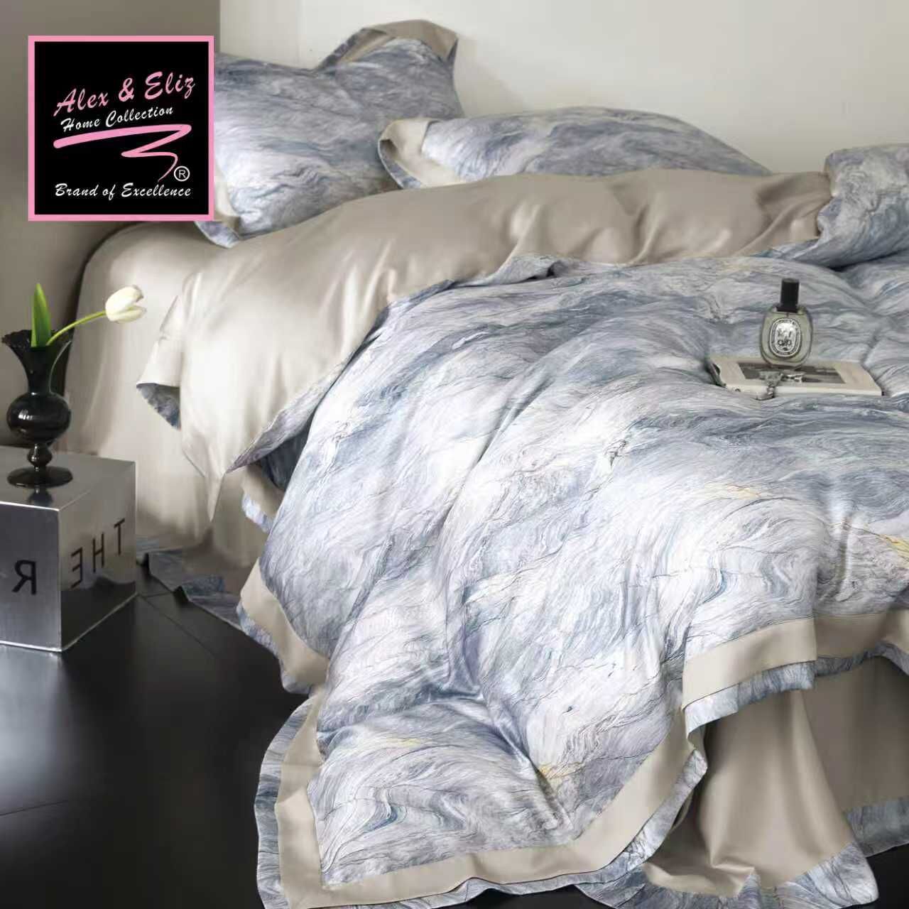 2460針<鑽石系列>柔滑純棉床笠枕袋-25195