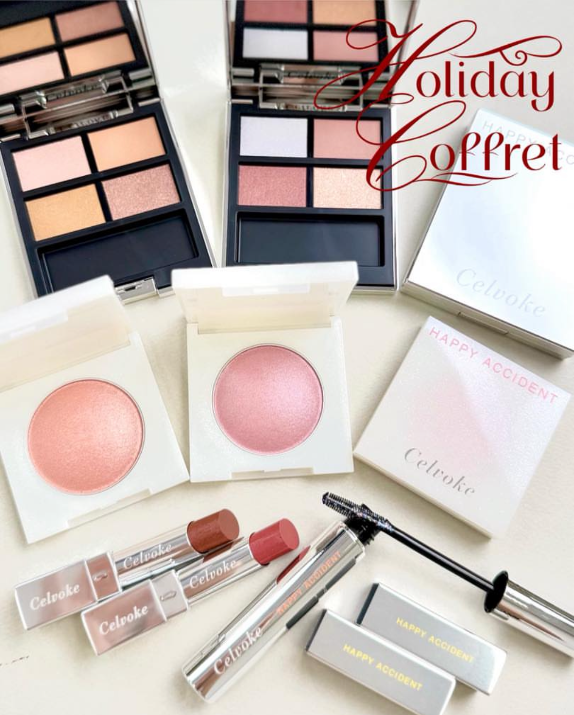 [限定] CELVOKE 2025 Holiday Makeup Collection HAPPY ACCIDENT