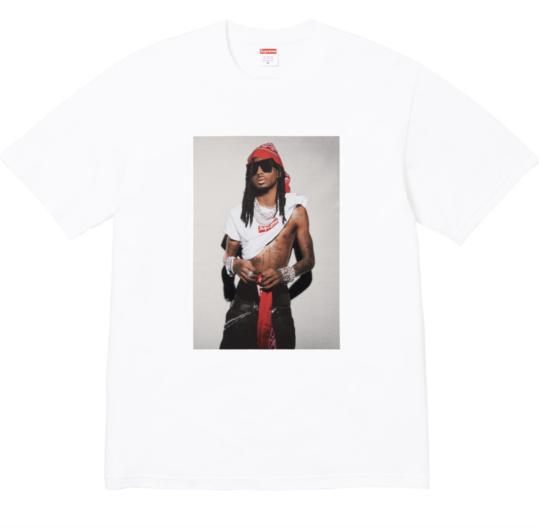 SUPREME FW25 PLAYBOI CARTI PHOTO TEE 短T (2色)