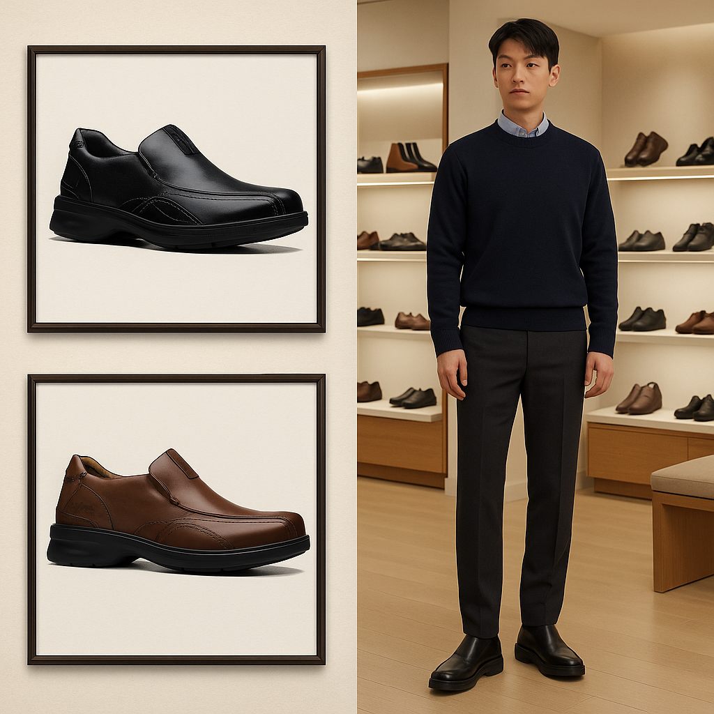 【現貨】Clarks G0908800 三層鞋底全真皮鞋