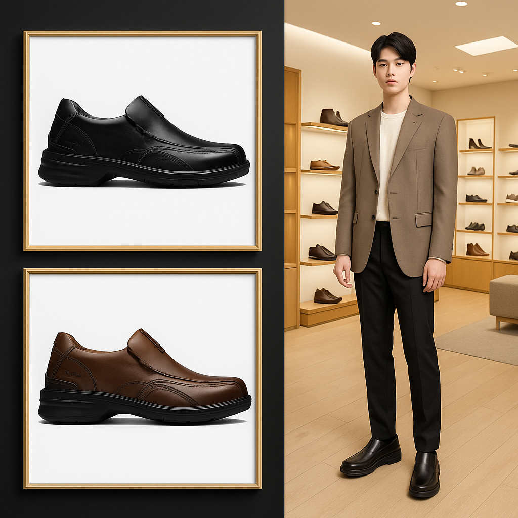【現貨】Clarks G0908800 三層鞋底全真皮鞋
