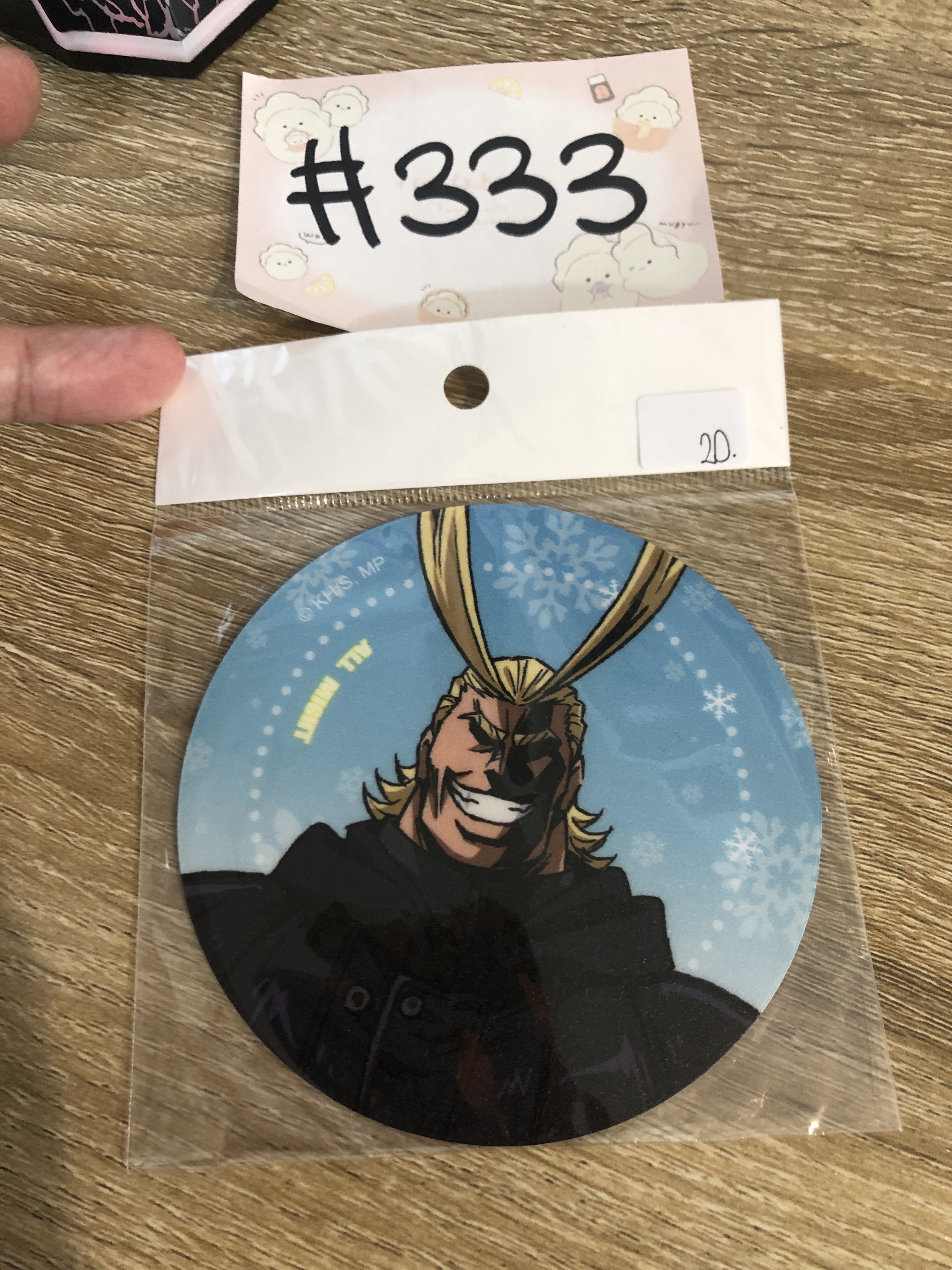 我的英雄學院  ALL MIGHT 杯墊#333