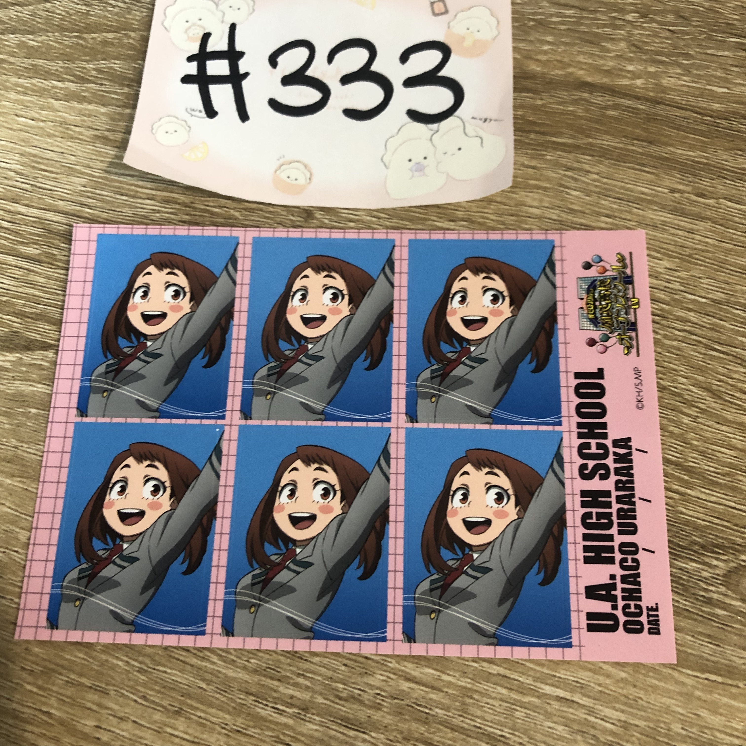 我的英雄學院   御茶子 貼紙#333