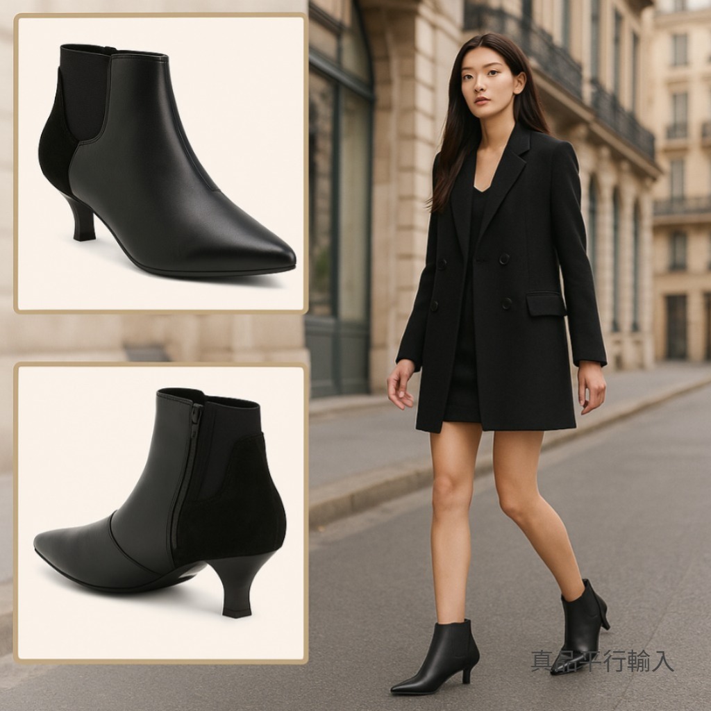 【現貨】CLARKS Kepley Erin  H090861 女裝舒適貓跟短靴