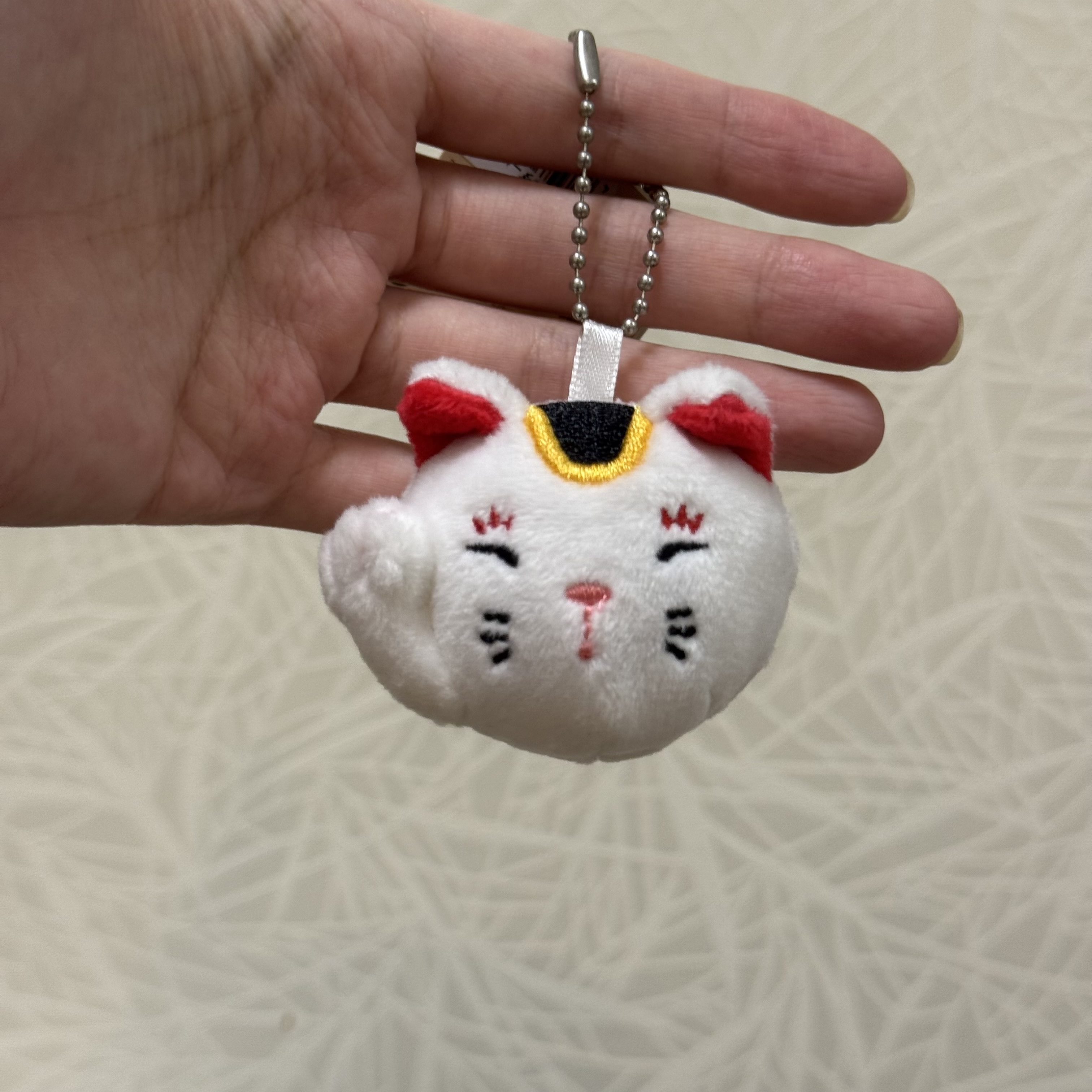 JP 招財貓經典迷你公仔吊飾 0103 OS250908