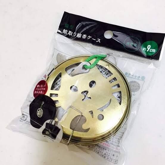 JP 貓貓懸掛式迷你蚊香器 金 4501 OS250907
