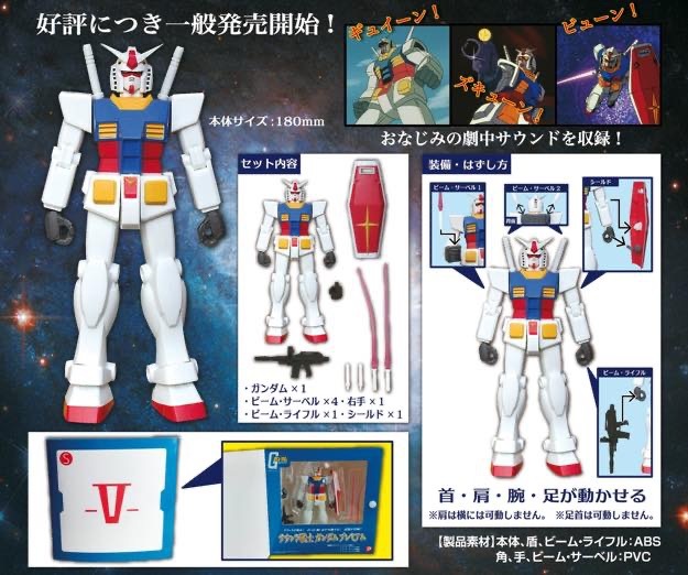 Bandai 發聲戰士 機動戰士 RX78