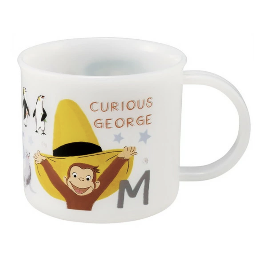 日本製 Curious George 200ml 兒童膠水杯