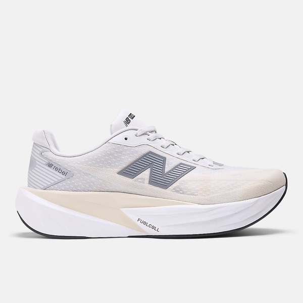New Balance 紐巴倫 Fuelcell Rebel V5 MFCXLL5 男 慢跑鞋 寬楦 厚底 灰米
