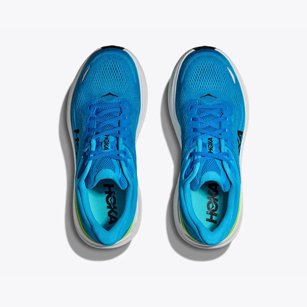 Hoka Bondi 9 Wide 1162013-SLHK 男 慢跑鞋 寬楦 跑鞋 路跑 緩震 舒適 藍