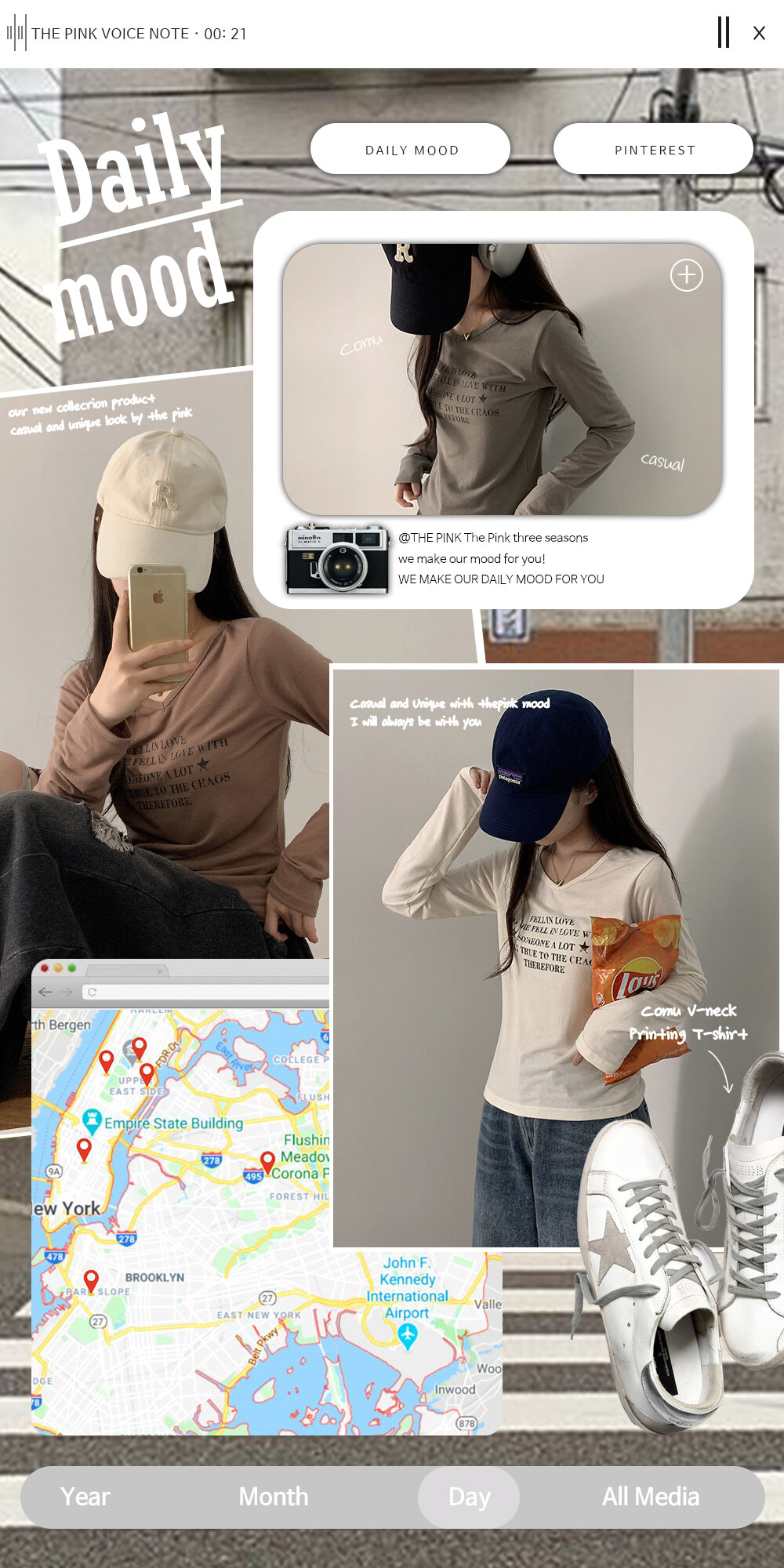 早秋預訂｜Comu V領長袖T 恤