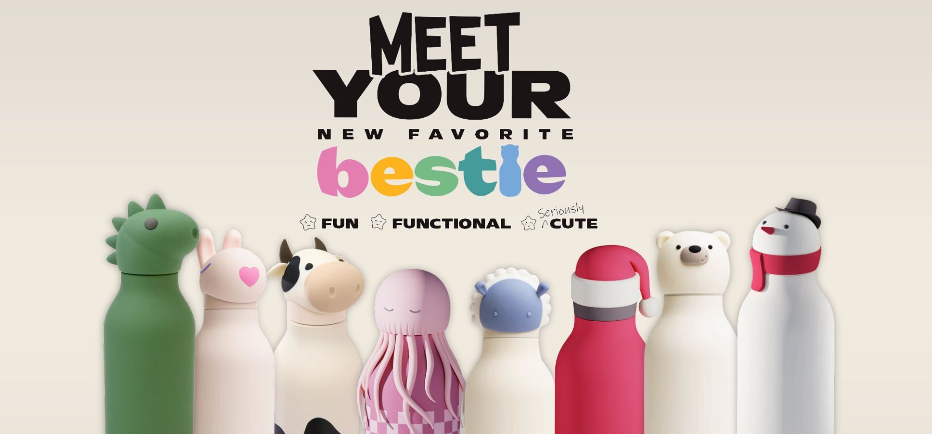 asobu Bestie 保溫不鏽鋼水瓶