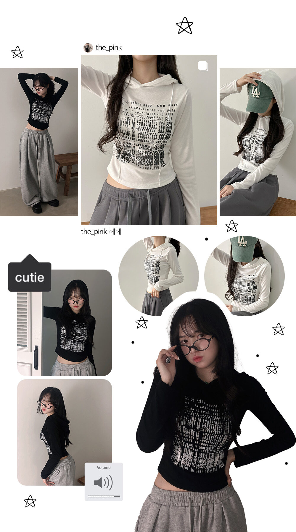 早秋現貨｜Y2K長袖HOODIE TEE