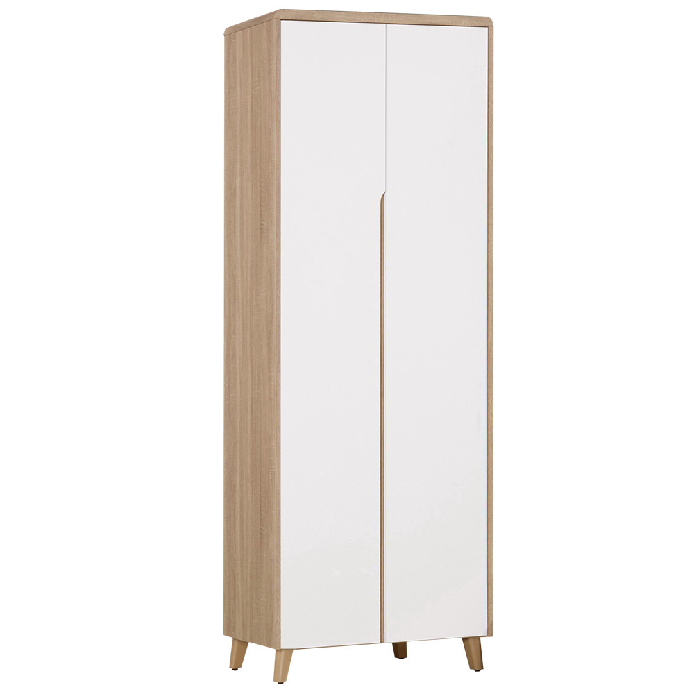 萊羅2.5尺雙吊二門衣櫃