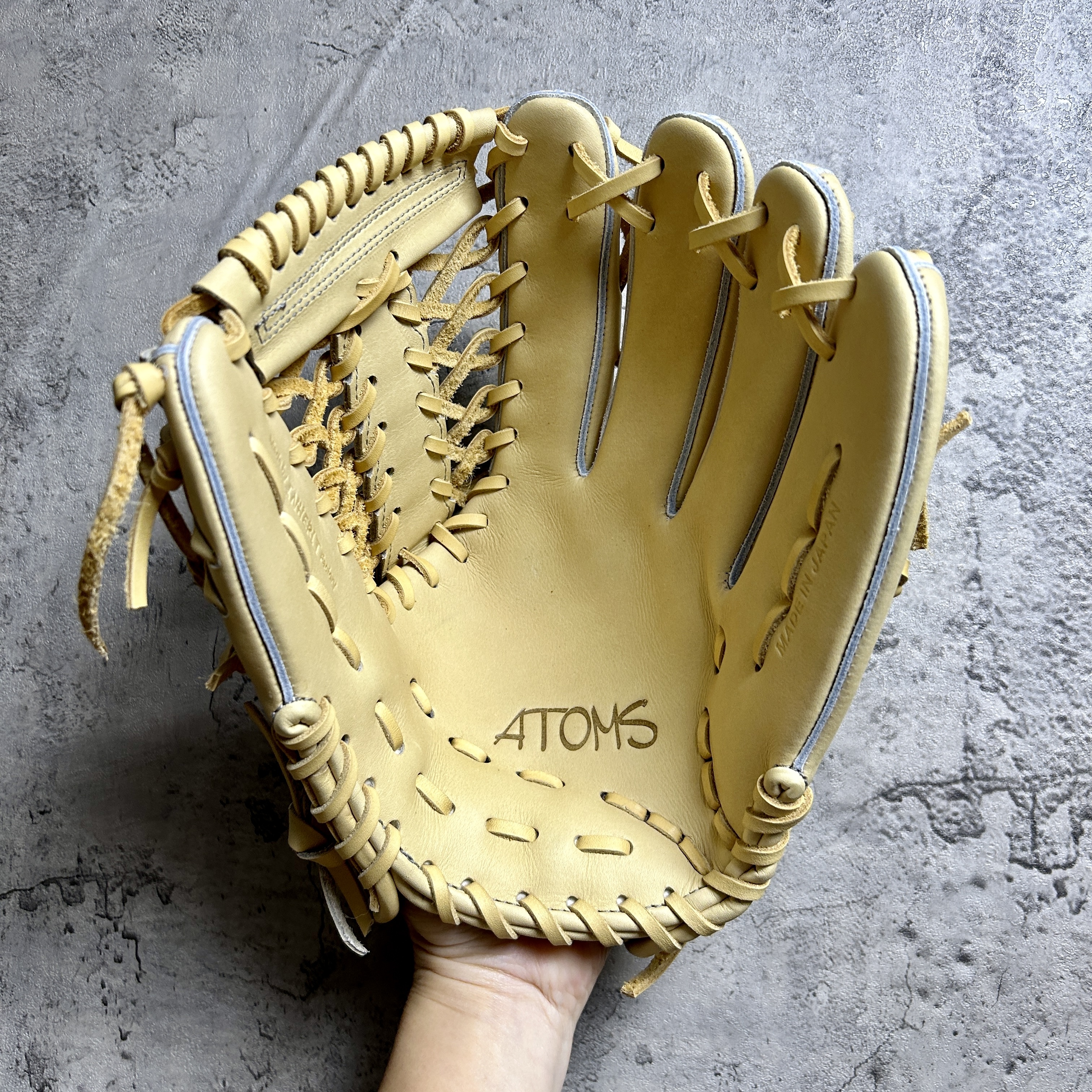 約12.0吋 ATOMS 限定 硬式 投手 外野手 オールラウンド ASW-801GL