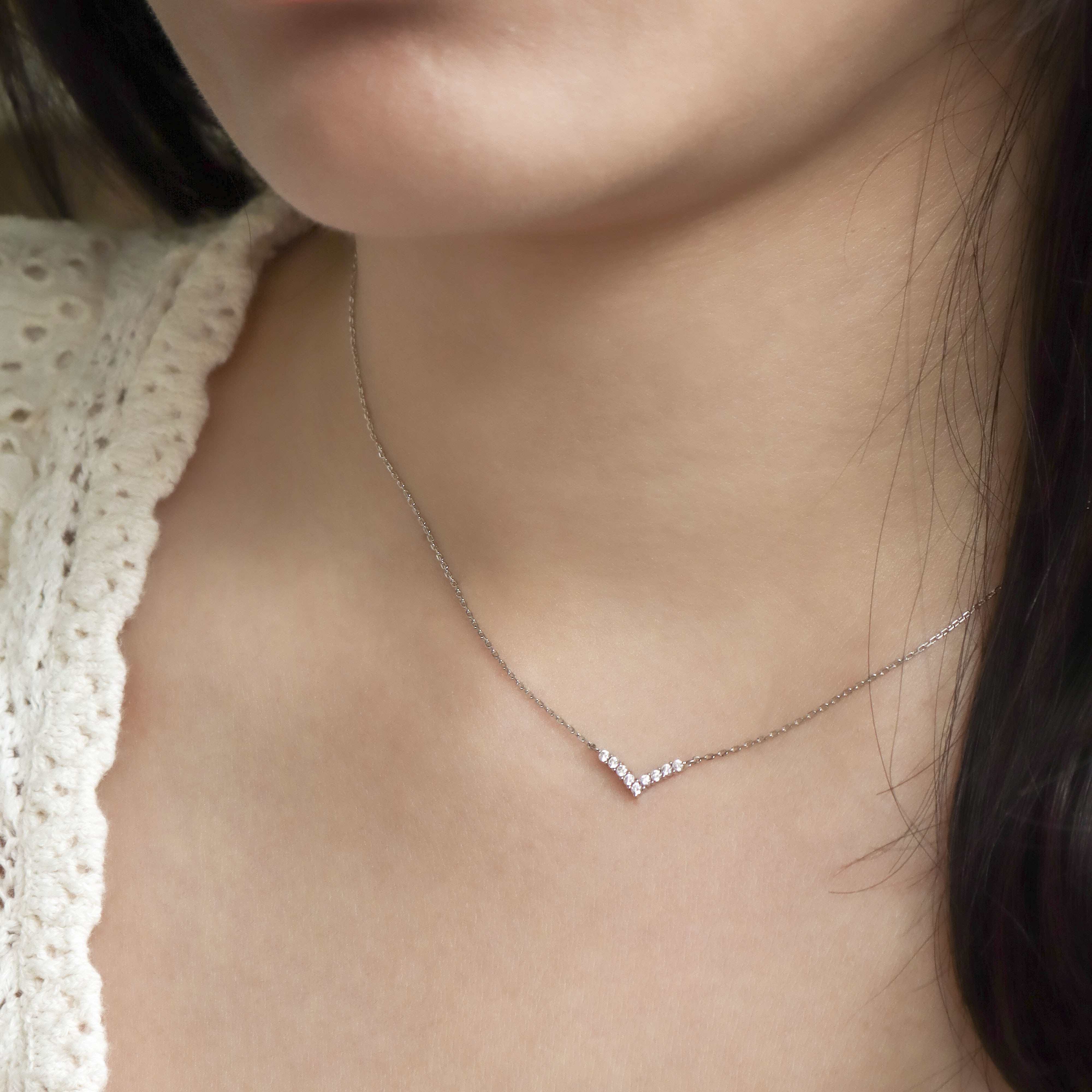 Silver/復刻經典款．海鷗微笑項鍊