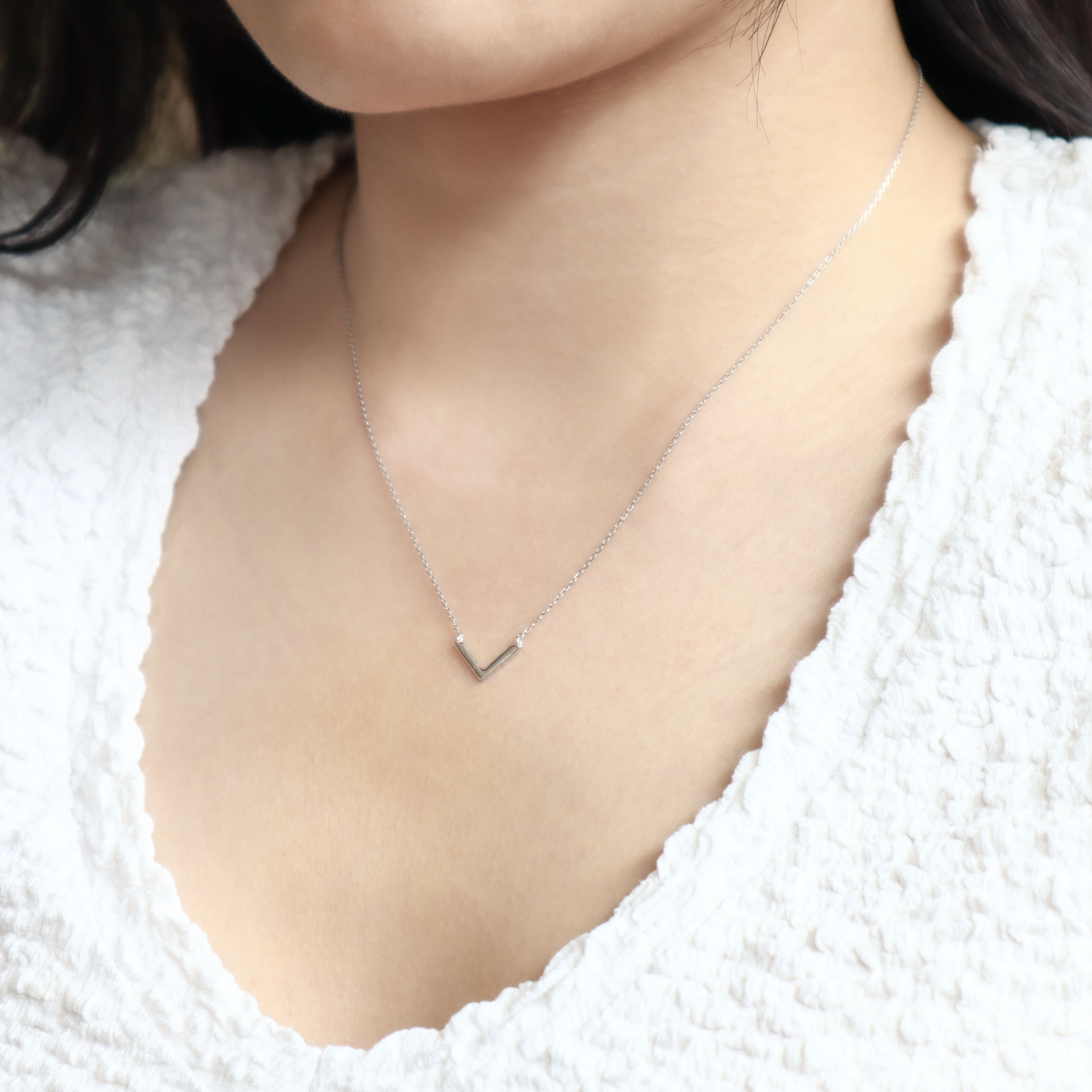 Silver/復刻經典款．V字勝利項鍊