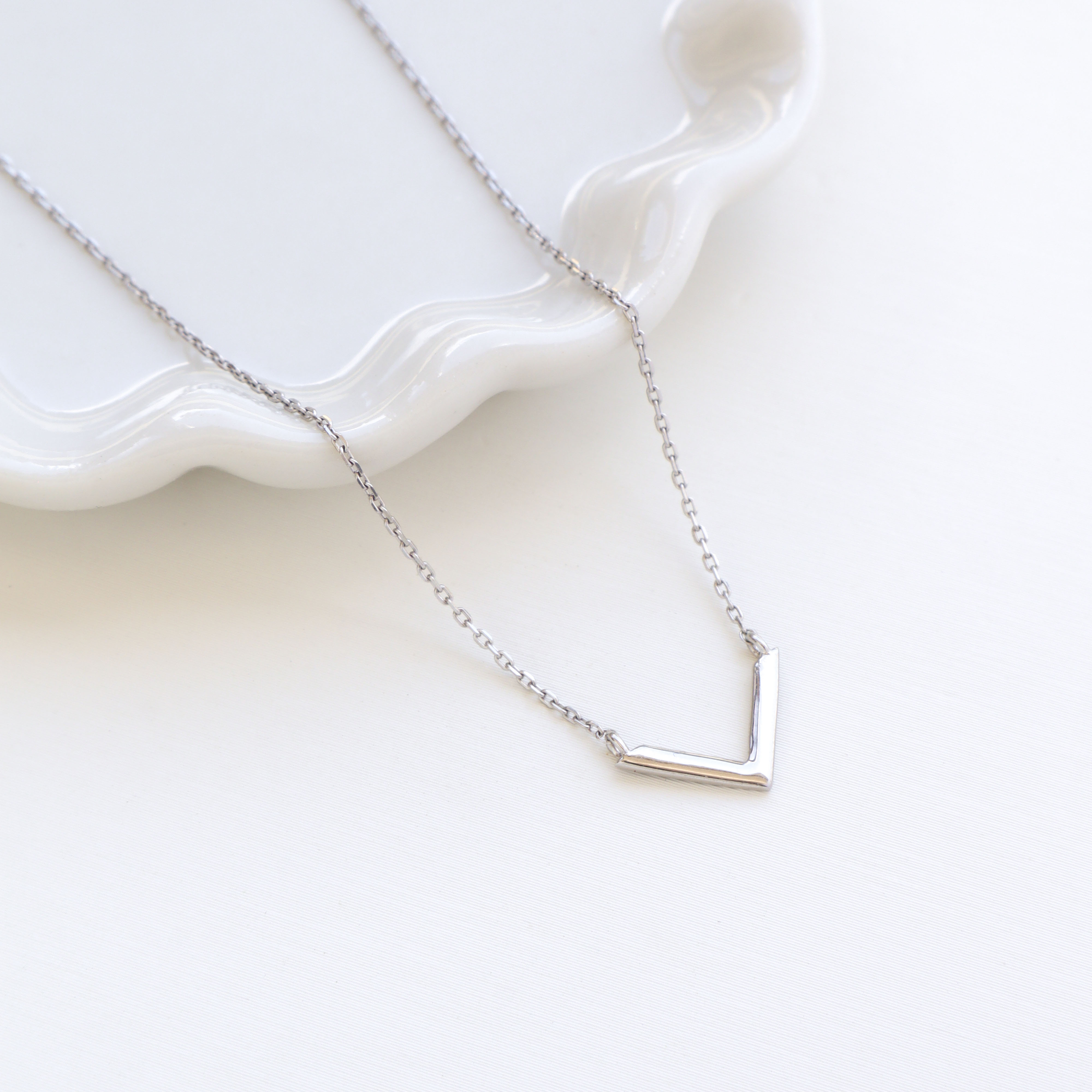 Silver/復刻經典款．V字勝利項鍊